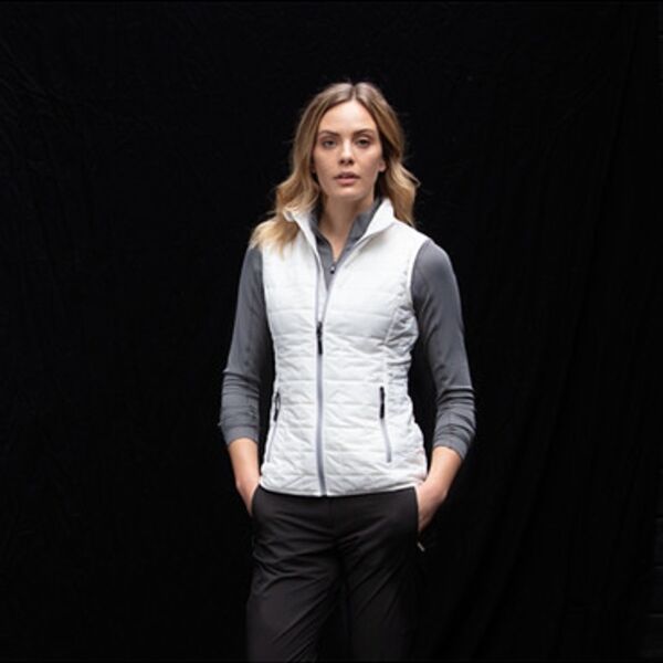 Cutter & Buck Rainier PrimaLoft® Womens Eco Insulated Full Zip Puffer Vest Thumbnail