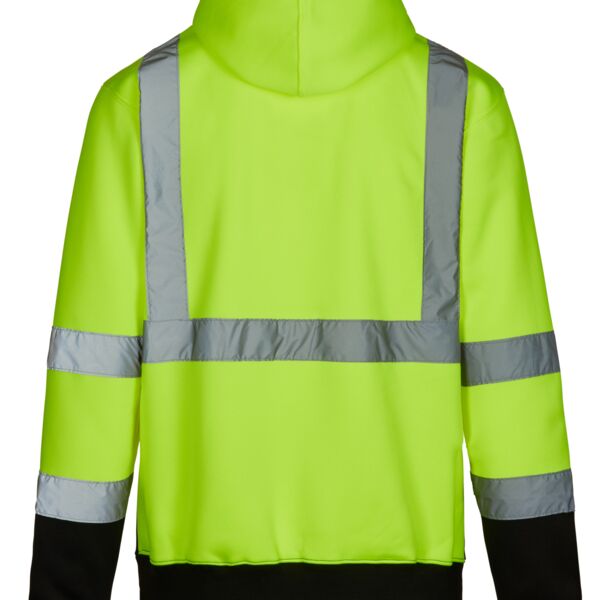Class 3 Full-Zip Safety Green Heavyweight Hoodies Thumbnail