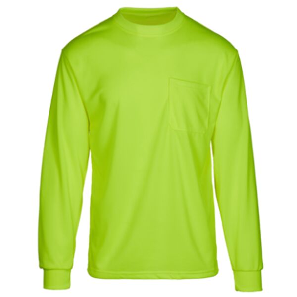Hi-Viz Moisture Wicking Long Sleeve T-shirt Thumbnail