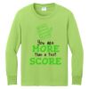 Youth Long Sleeve Core Cotton Tee Youth Long Sleeve Core Cotton Tee Thumbnail