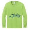 Youth Long Sleeve Core Cotton Tee Youth Long Sleeve Core Cotton Tee Thumbnail