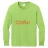 Youth Long Sleeve Core Cotton Tee Youth Long Sleeve Core Cotton Tee Thumbnail