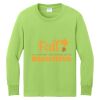 Youth Long Sleeve Core Cotton Tee Thumbnail
