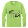Youth Long Sleeve Core Cotton Tee Thumbnail