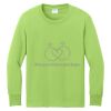 Youth Long Sleeve Core Cotton Tee Youth Long Sleeve Core Cotton Tee Thumbnail