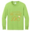 Youth Long Sleeve Core Cotton Tee Youth Long Sleeve Core Cotton Tee Thumbnail