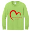 Youth Long Sleeve Core Cotton Tee Youth Long Sleeve Core Cotton Tee Thumbnail