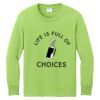 Youth Long Sleeve Core Cotton Tee Youth Long Sleeve Core Cotton Tee Thumbnail