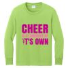 Youth Long Sleeve Core Cotton Tee Youth Long Sleeve Core Cotton Tee Thumbnail