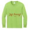 Youth Long Sleeve Core Cotton Tee Youth Long Sleeve Core Cotton Tee Thumbnail