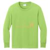 Youth Long Sleeve Core Cotton Tee Youth Long Sleeve Core Cotton Tee Thumbnail