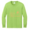 Youth Long Sleeve Core Cotton Tee Youth Long Sleeve Core Cotton Tee Thumbnail