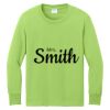 Youth Long Sleeve Core Cotton Tee Youth Long Sleeve Core Cotton Tee Thumbnail