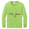 Youth Long Sleeve Core Cotton Tee Youth Long Sleeve Core Cotton Tee Thumbnail