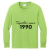 Youth Long Sleeve Core Cotton Tee Thumbnail