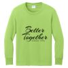 Youth Long Sleeve Core Cotton Tee Thumbnail