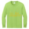 Youth Long Sleeve Core Cotton Tee Thumbnail