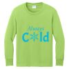Youth Long Sleeve Core Cotton Tee Youth Long Sleeve Core Cotton Tee Thumbnail