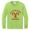 Youth Long Sleeve Core Cotton Tee Youth Long Sleeve Core Cotton Tee Thumbnail